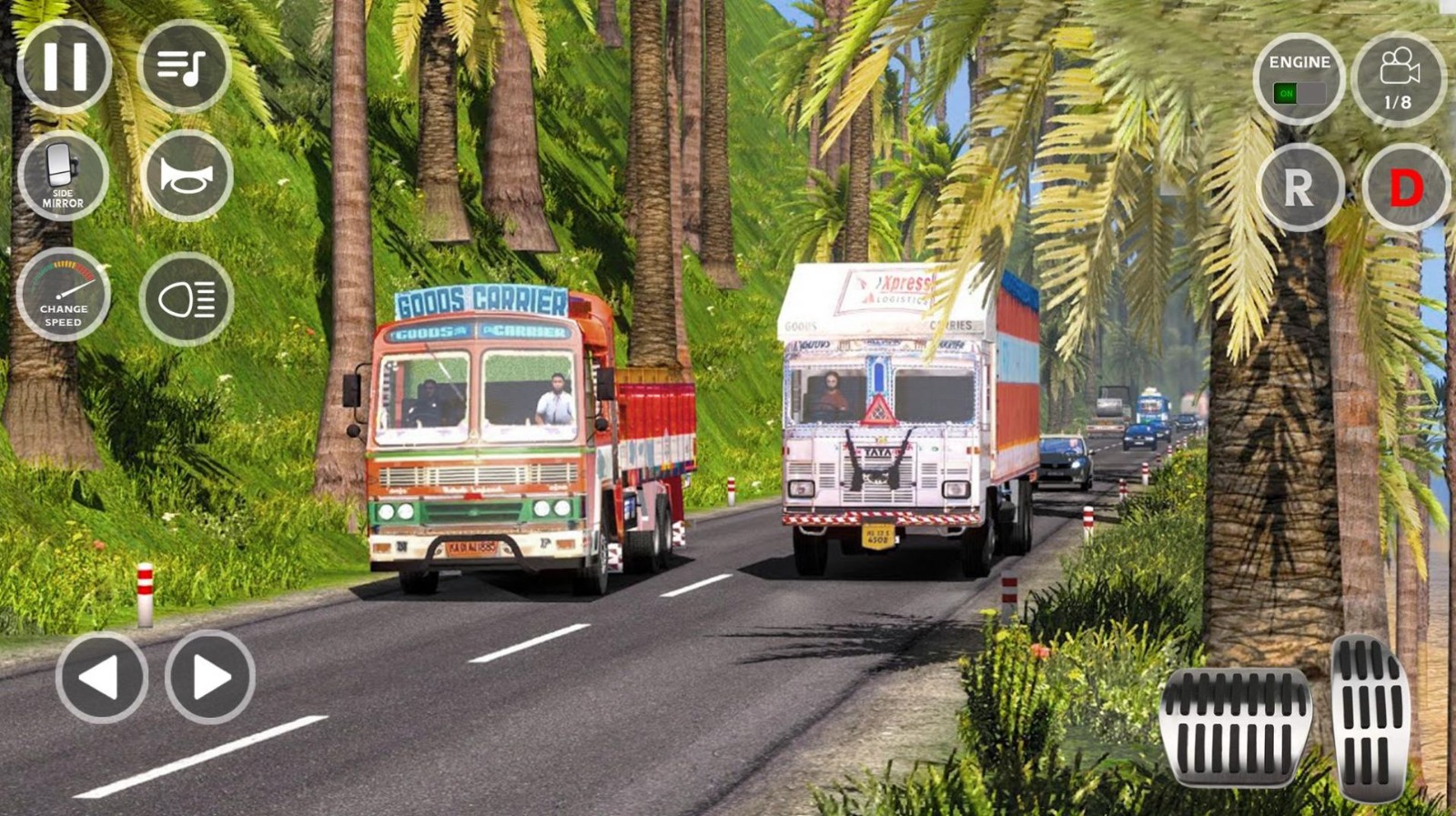 欧洲货物卡车驾驶模拟器截图1