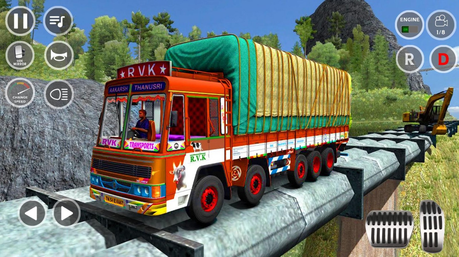 欧洲货物卡车驾驶模拟器截图2