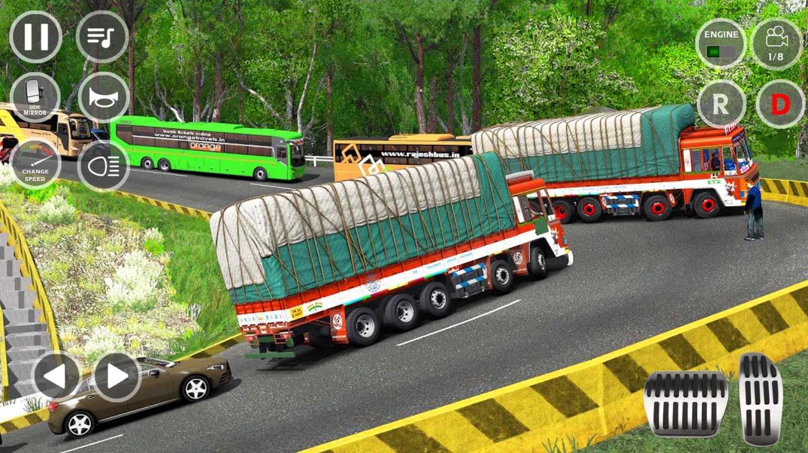 欧洲货物卡车驾驶模拟器截图3